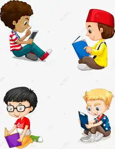 矢量手绘看书的小男孩素材图片免费下载高清psd千库网图片编号8086739