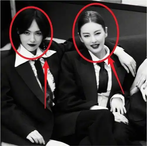 娱乐圈的闺蜜情情理之中意料之外,李冰冰左拥倪妮右抱孙俪,手摸杨幂