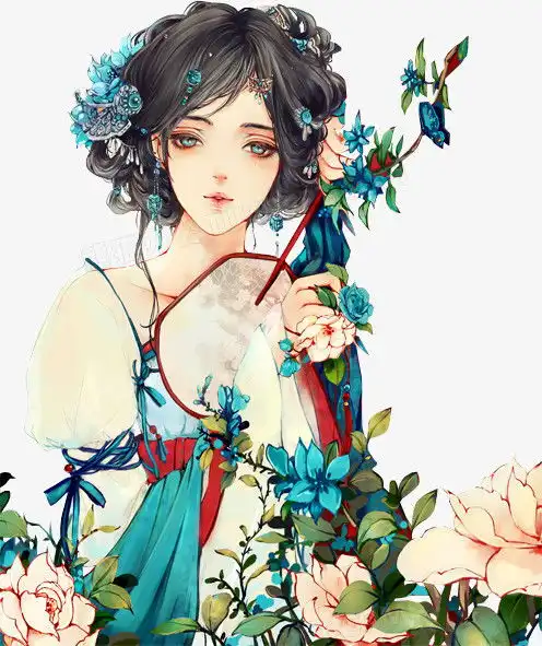 卡通人物古风装饰png图片素材免费下载卡通人物png496591像素熊猫办公