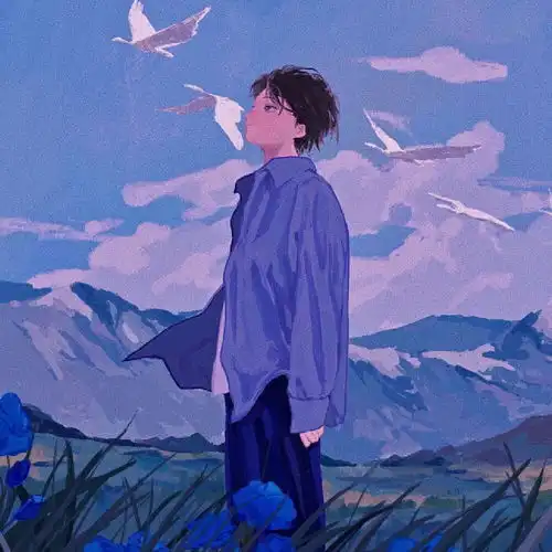 青春少年头像生活不止眼前的苟且还有诗和远方
