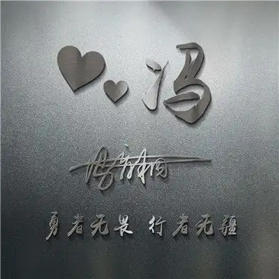 今天原创设计高档大气微信头像2019独一无二