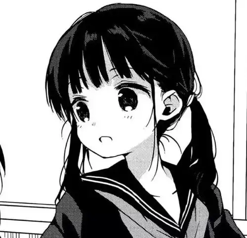 黑白线稿动漫头像