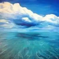 大海头像高清图片大全唯美蓝色大海头像图片