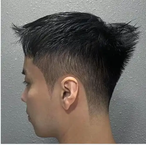 最帅气男发推荐,烫发分头鸡尾头,越剪越时尚