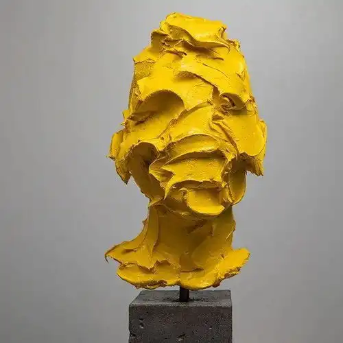 最柔软的材料,也可以变成雕塑