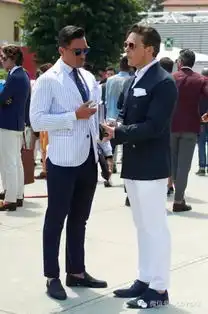 为什么国外男士的裤长永远保持合适状态呢