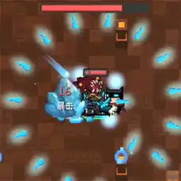 元气骑士当随从拿起了彩虹马输出全靠坐骑,浪费好武器