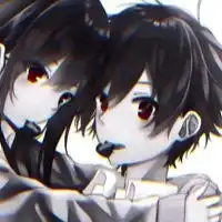 情侣头像暗黑暗黑风格系列情侣头像一男一女