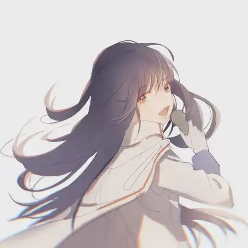 女生动漫头像那女孩对我说