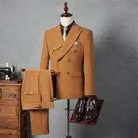 罗蒙男士西服romon罗蒙两件套西服套装男士韩版修身正装西装伴郎服新郎商务结婚礼服多少钱