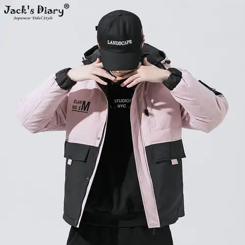 杰克日记2019原创男士羽绒服男外套白鸭绒短款羽绒