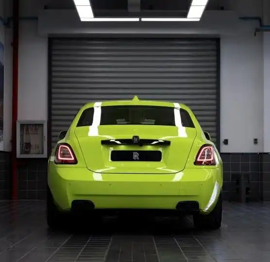 私人定制高品位劳斯莱斯古思特暗夜青柠绿配色现车