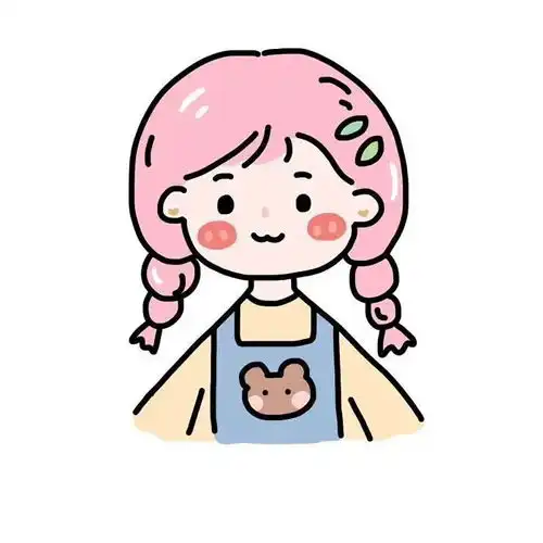 简约手绘卡通头像中途离开的人也曾陪过我们很长时间