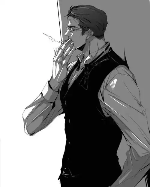 斯文败类禁欲系男生头像动漫