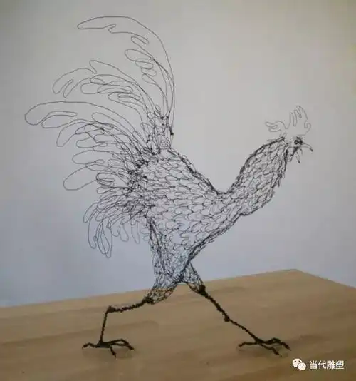 崩解动物的超现实主义雕塑tomohiroinaba