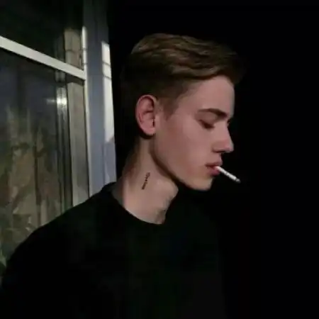 个性超酷真人潮流男生头像心里很孤独