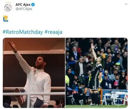 阿贾克斯回顾大胜皇马一役,拉莫斯晒冠军图回击