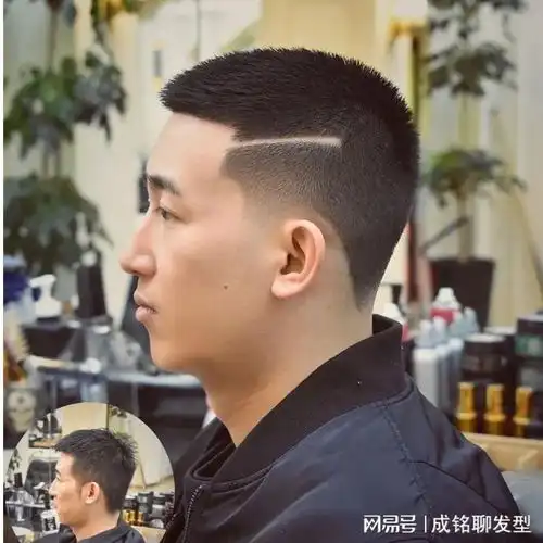 圆寸板寸和美式寸头有啥不同区别在于轮廓线条与精细度的不同