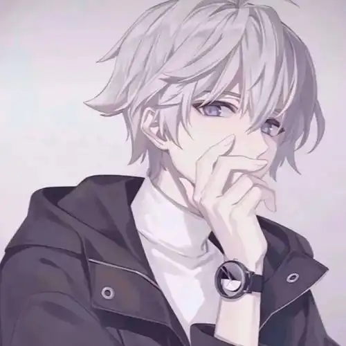 动漫头像高清无水印动漫男头