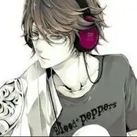 求二次元男半身qq头像