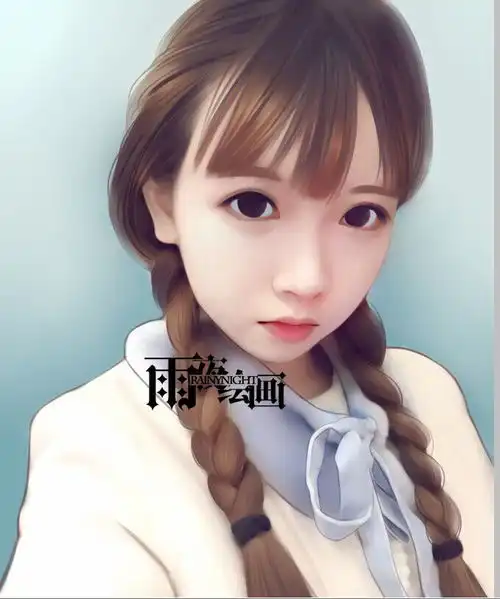 ps教程pssai如何把女孩图片转为水灵清爽的手绘效果