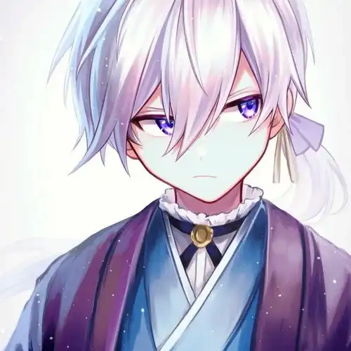 动漫头像男人前笑的没心没肺人后心事独自品味