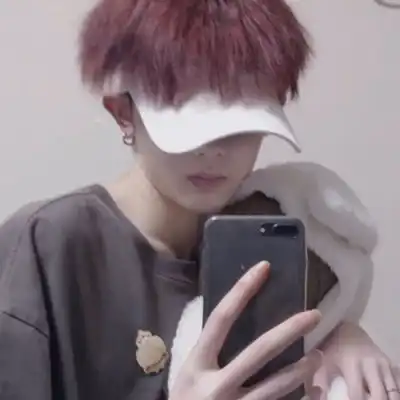 奶酪可爱真人小清新情侣头像