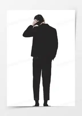 男人背影图片大全唯美伤感