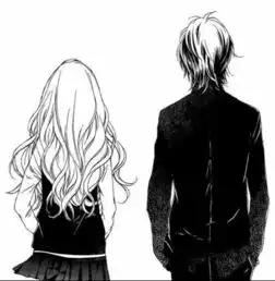 求三人头像,动漫的最好黑白一男一女外加男女一起的