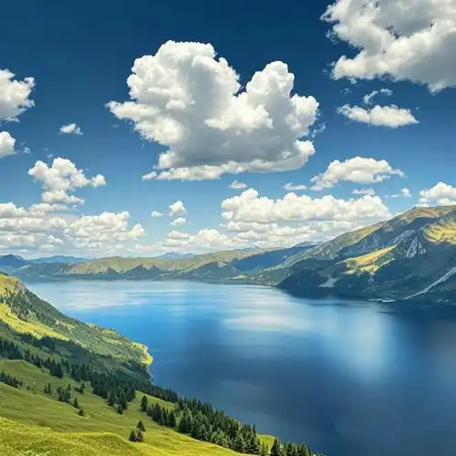 一辈子不想换的高能量山水头像