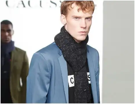 风度温度并存,暖男围巾这样挑