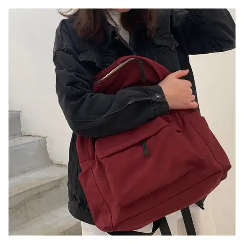 大容量书包女韩版原宿ulzzang大学生背包高中ins风双肩包