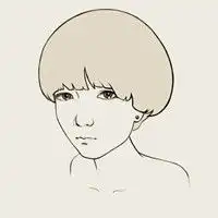 求这张照片脸上有雀斑的头像