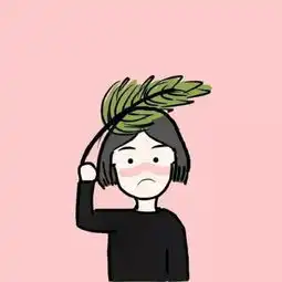 情侣头像可爱呆萌一对一人一个天凉了你就是暖光