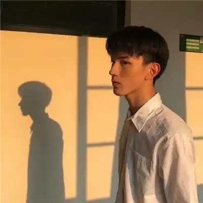 侧颜男头像,超酷侧颜冷酷帅气真人