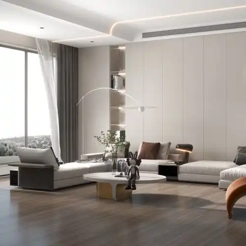 忍不住想说浅色木地板真的让家变大