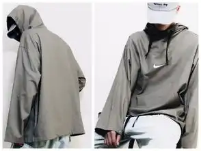 店长优选系列nike19ss耐克男女同款情侣款暗黑风套头半拉链外套