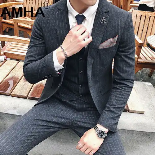 西装突显男性荷尔蒙的穿搭