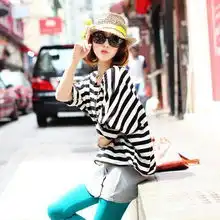 情迷条纹控经典黑白配永不落幕