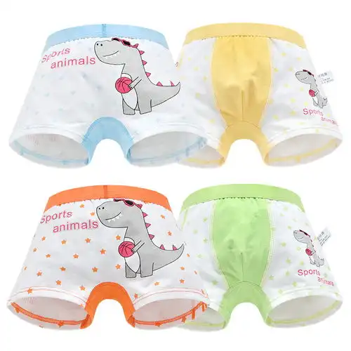 男童内裤7中大童8平角9儿童10短裤男孩纯棉小学生四角裤头1215岁