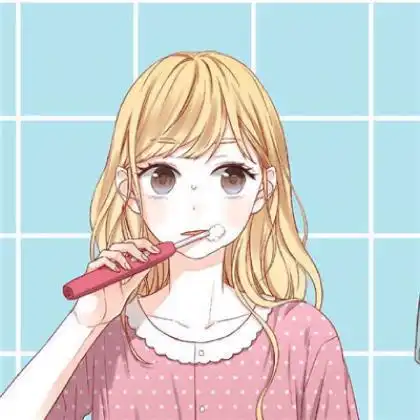 卡通情侣头像一男一女可爱,爱情怎么能容许别人介入