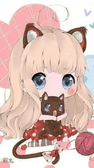 卡通头像两女一男三张