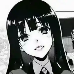 黑色丧女头像黑白丧头像二次元