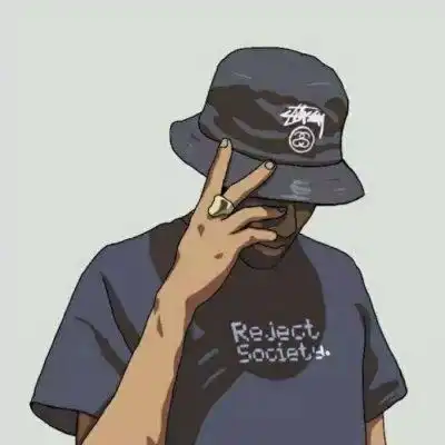 嘻哈头像动漫高清图片嘻哈很酷男生女生卡通头像