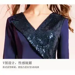 施悦名晚礼服2018新款生日派对晚会宴会欧美性感仙气简约时尚女高贵