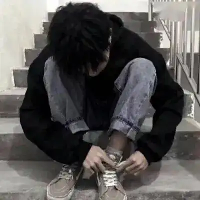 动漫真人丧头像