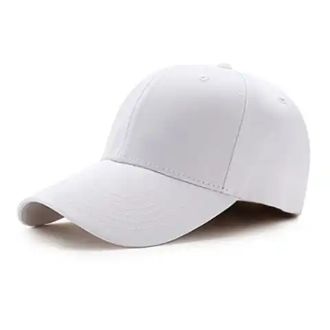 ny春夏百搭黑白光板防晒时尚棒球帽男女士户外休闲运动鸭舌帽子