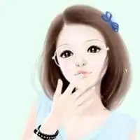 可爱女生头像卡通淘气微信头像图片大全