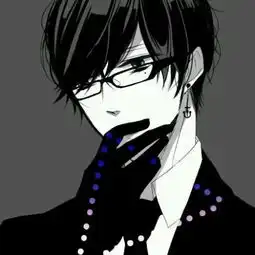 有谁有动漫黑色头发男生的图片,像这种的,发给我,至少两张,必采纳