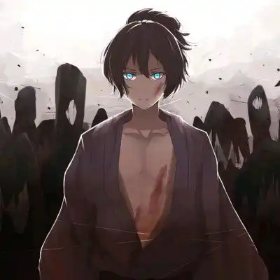 二次元头像男生暗黑系2次元头像男生冷酷霸气